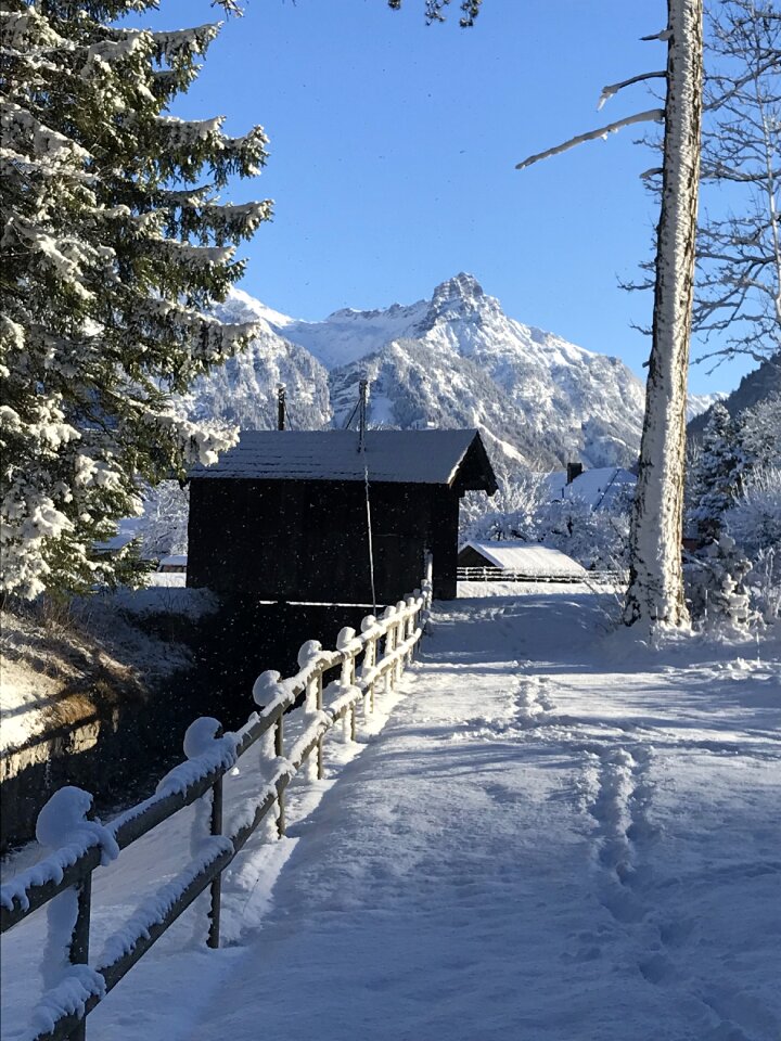 Ice bludenz austria landscape photo