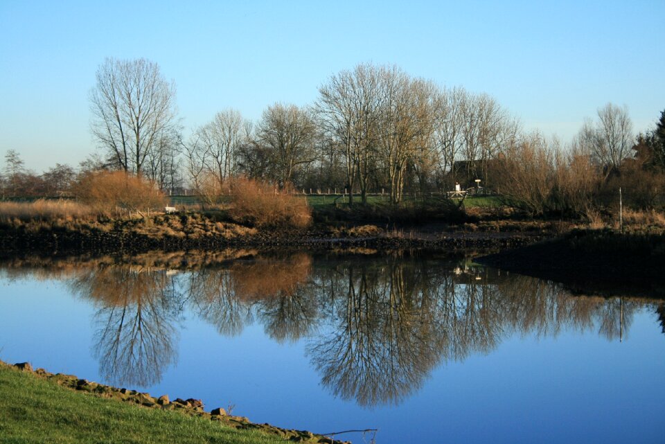 Reflection nature river