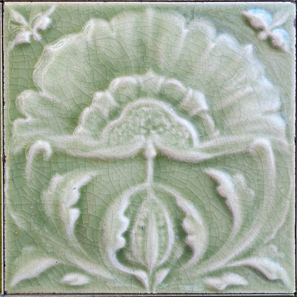 Art nouveau ceramic decorative photo