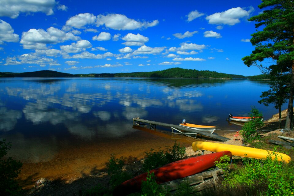 Sky nature sweden