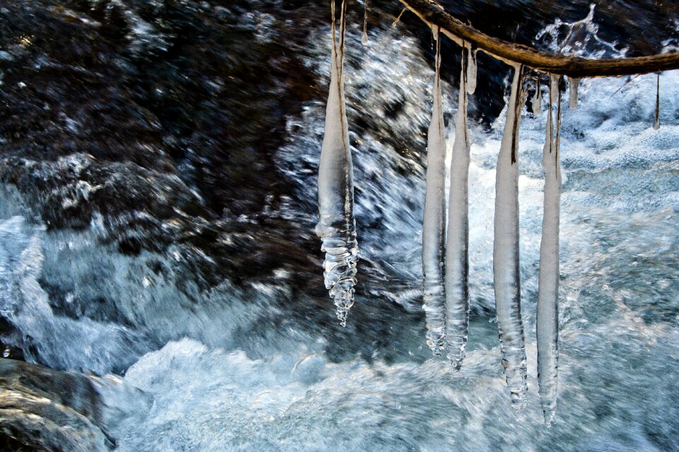Winter ice torrent