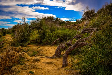 Landscape sky clouds photo