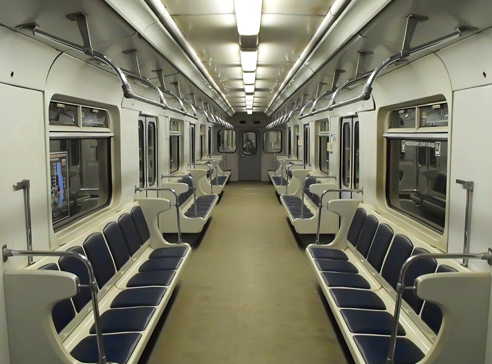 Inside room subway photo