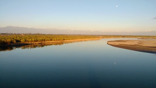 Sky reflection