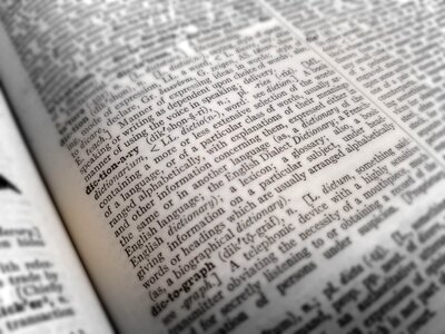 Page dictionary gray book