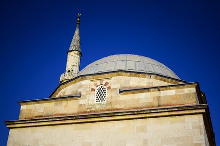 Building religion muradiye mosque photo