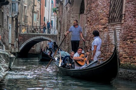 Italy gondola channel photo