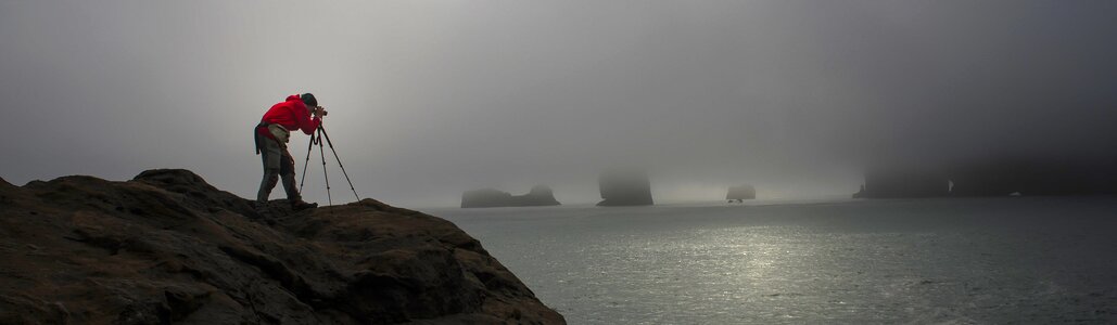 Landscape monochrome sea