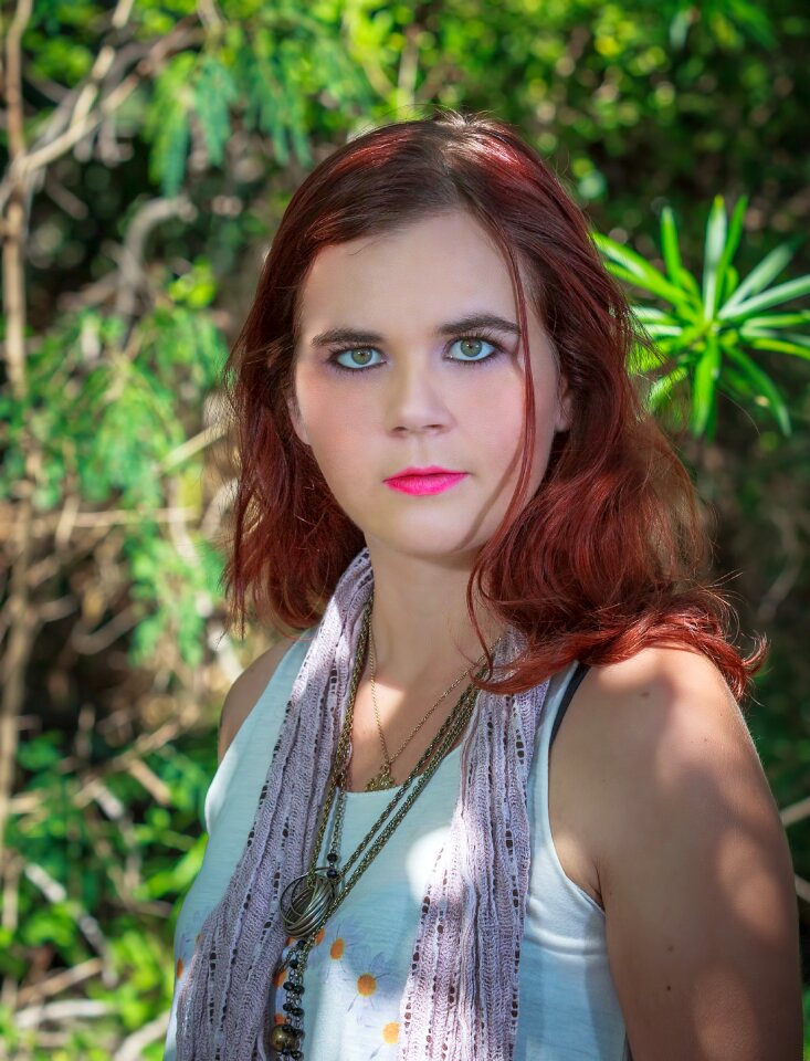 Nature woman summer