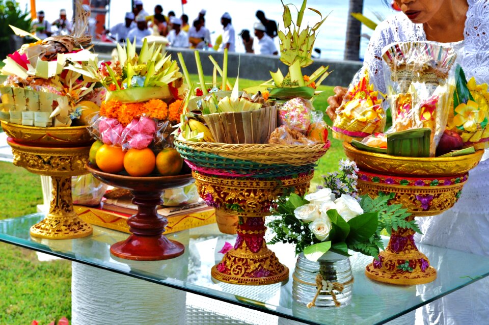 Marriage beach villa ornament