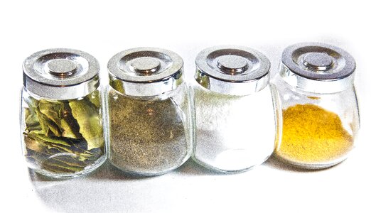 Spice herb salt photo