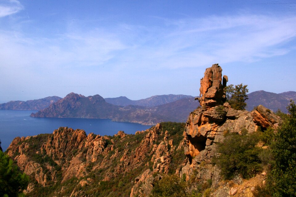 Landscape outdoor corsican