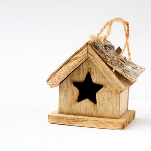 Birdhouse wooden house cottage photo