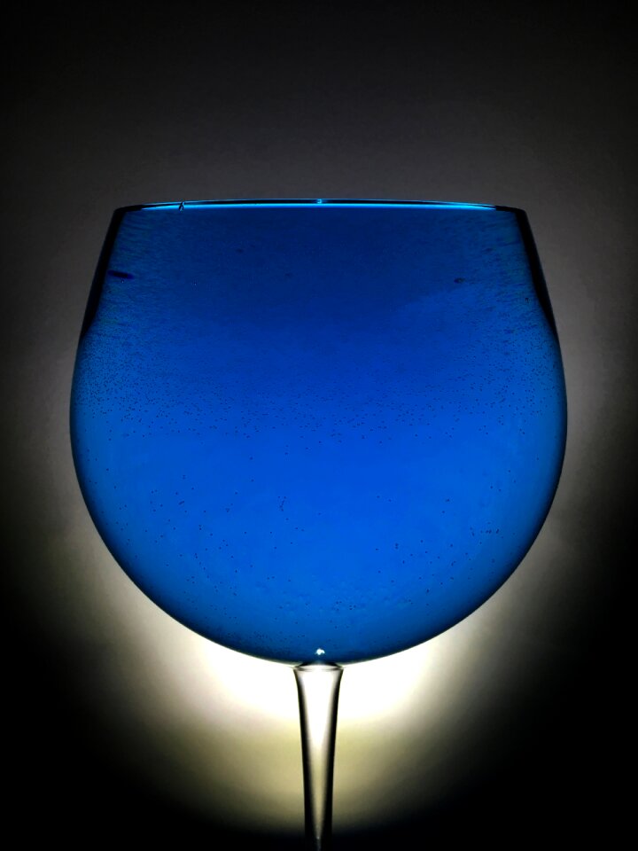 Blue blue water blue wine