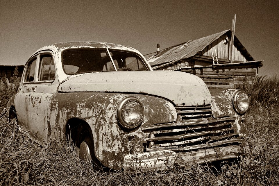 Nostalgia the abandoned retro