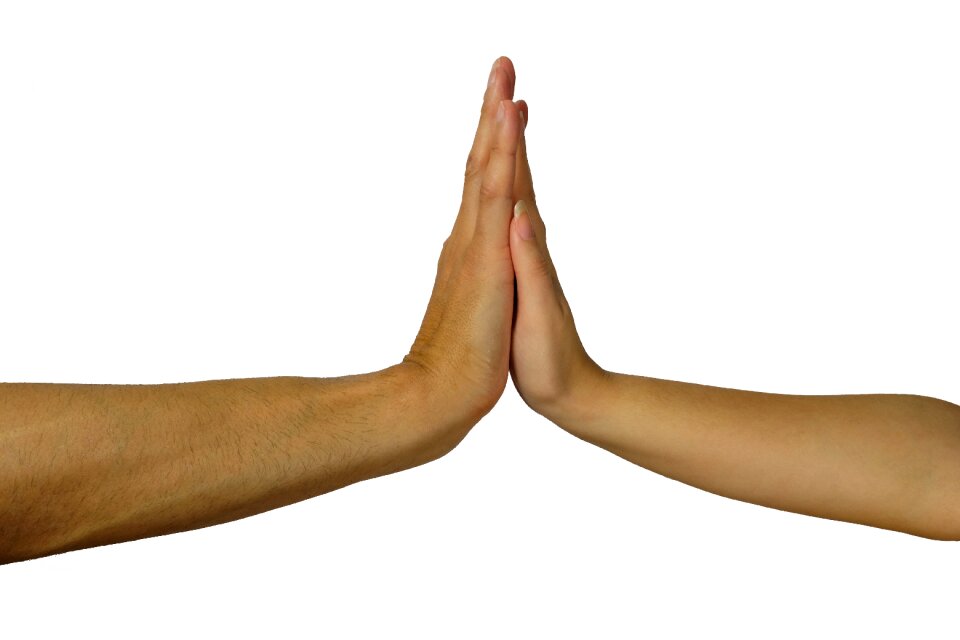 Clap off clapping contact