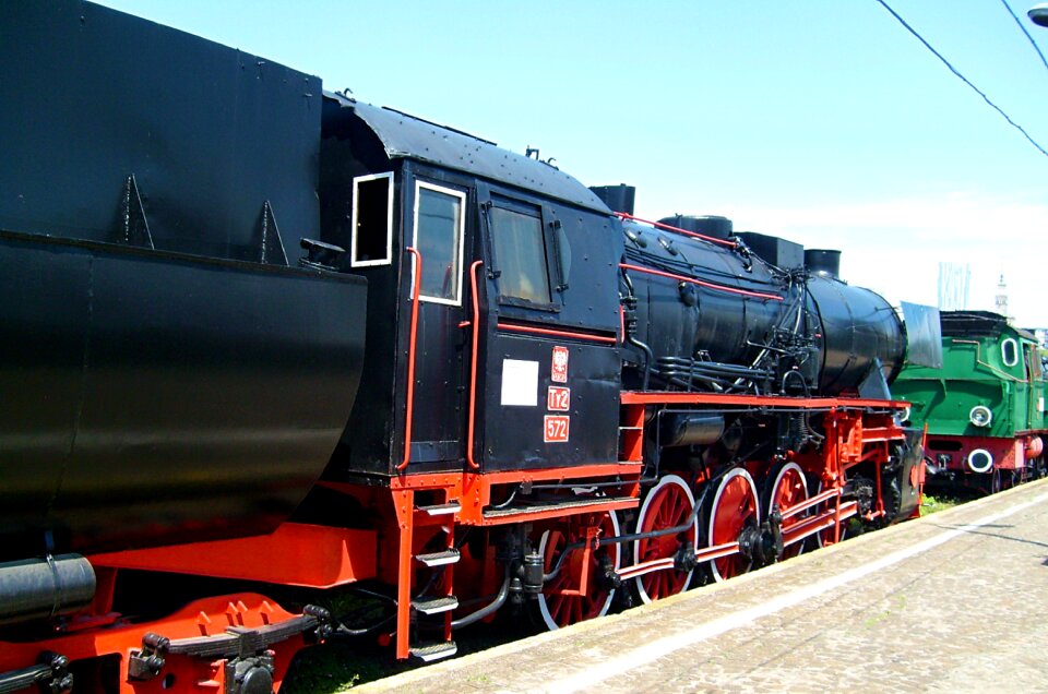 Train train track locomotive