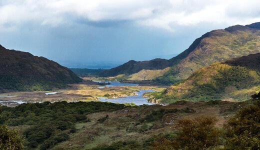 Mountain sky ireland