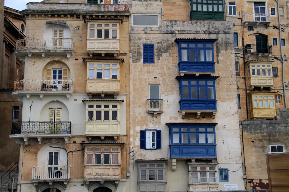 Building facade urban
