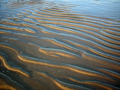 Ocean coast background photo