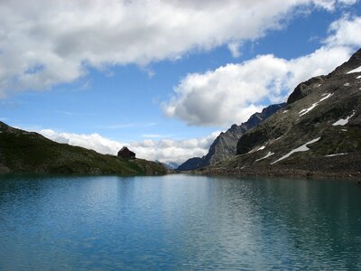 Landscape lake nature photo