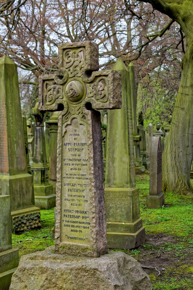 Scotland cemetery grave