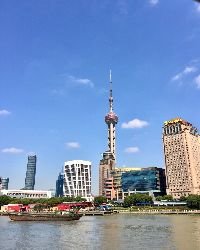 City skyline urban landscape