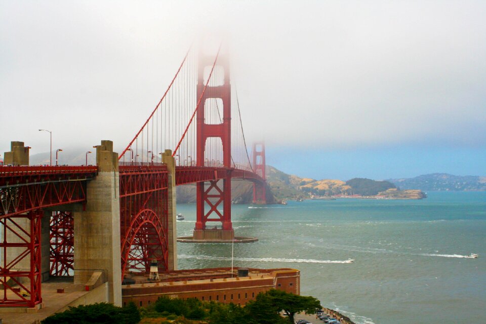 Sky bridge golden gate bridge