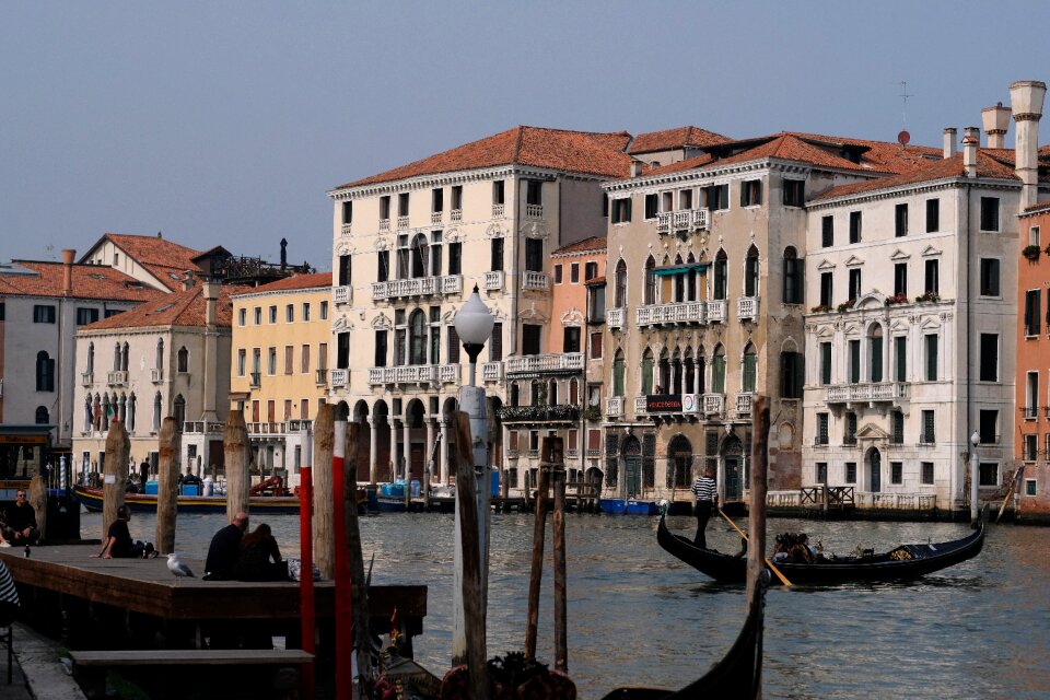 Venetian city gondola