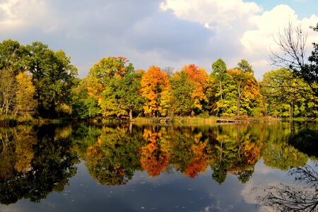 Cloudy nature poznan photo