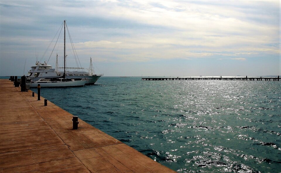 Port summer the red sea