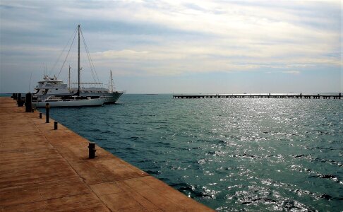 Port summer the red sea