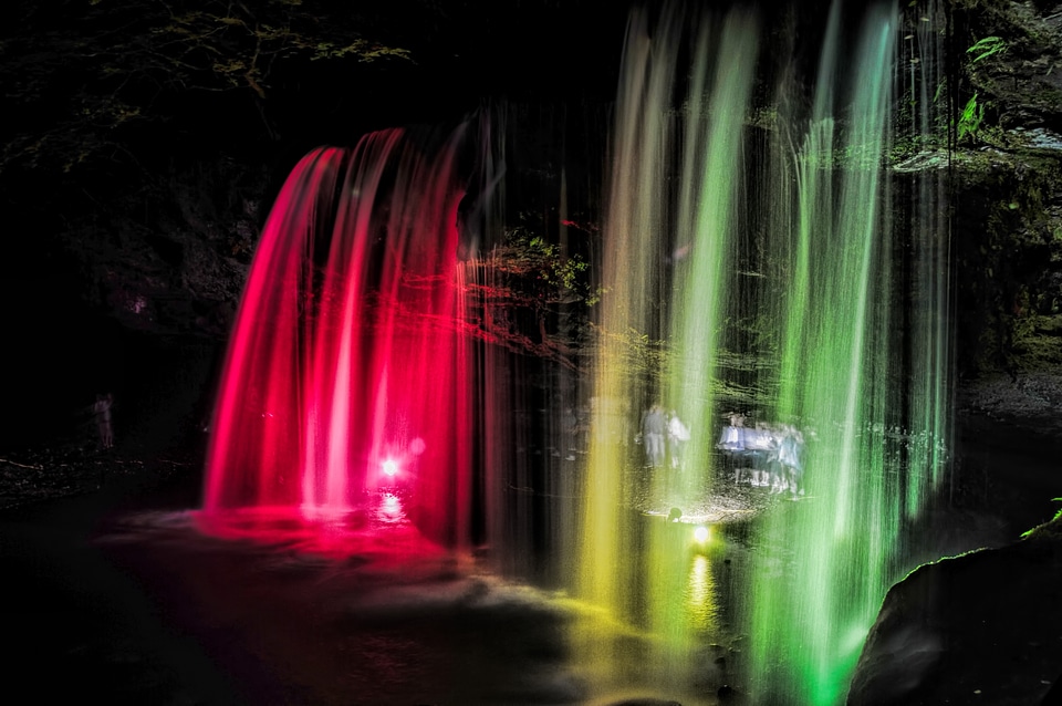 River water night