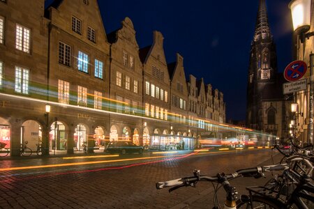 City dusk münster photo