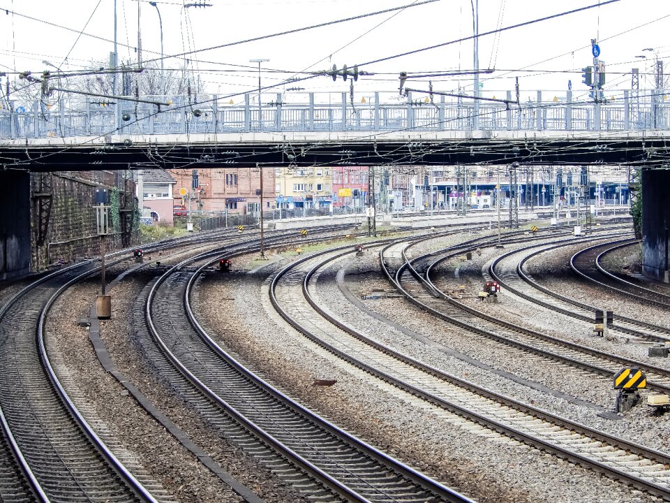 Transport system station steel