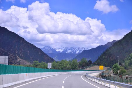 Nature highway tibet