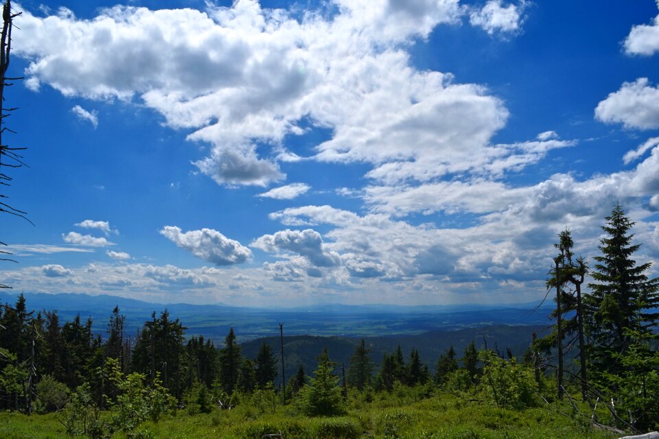 Clouds view top view