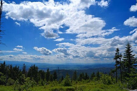 Clouds view top view photo