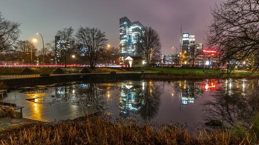 River skyline hamburg photo