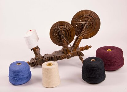 Reel yarns textile