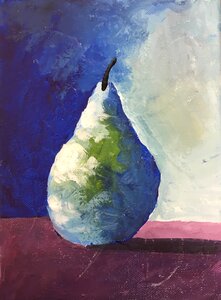 Painting natural fruit