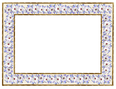 Daisies decoration cut out