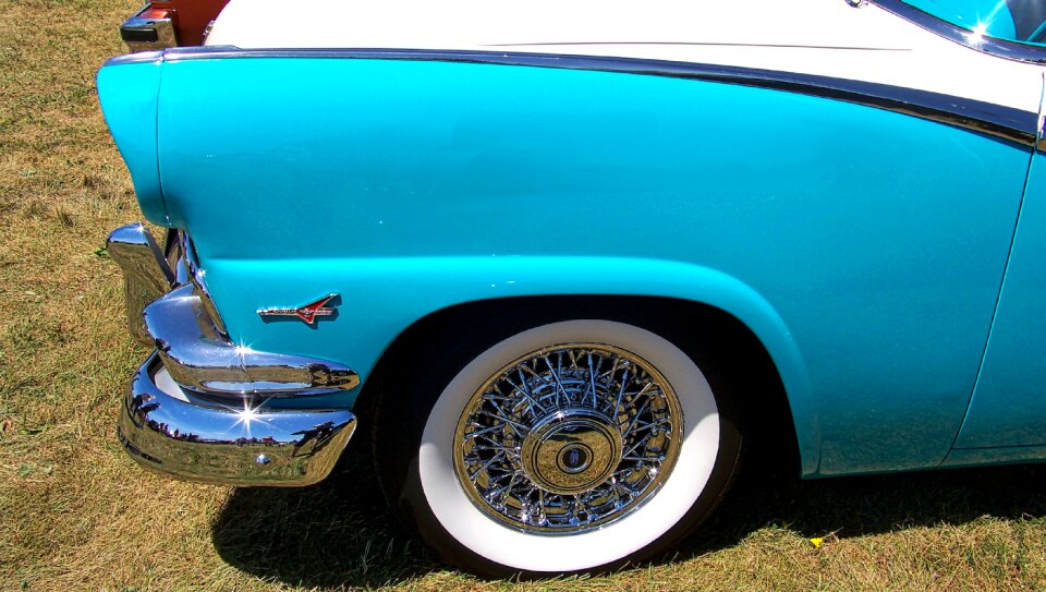Chrome wheel vintage