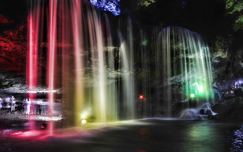 River water night