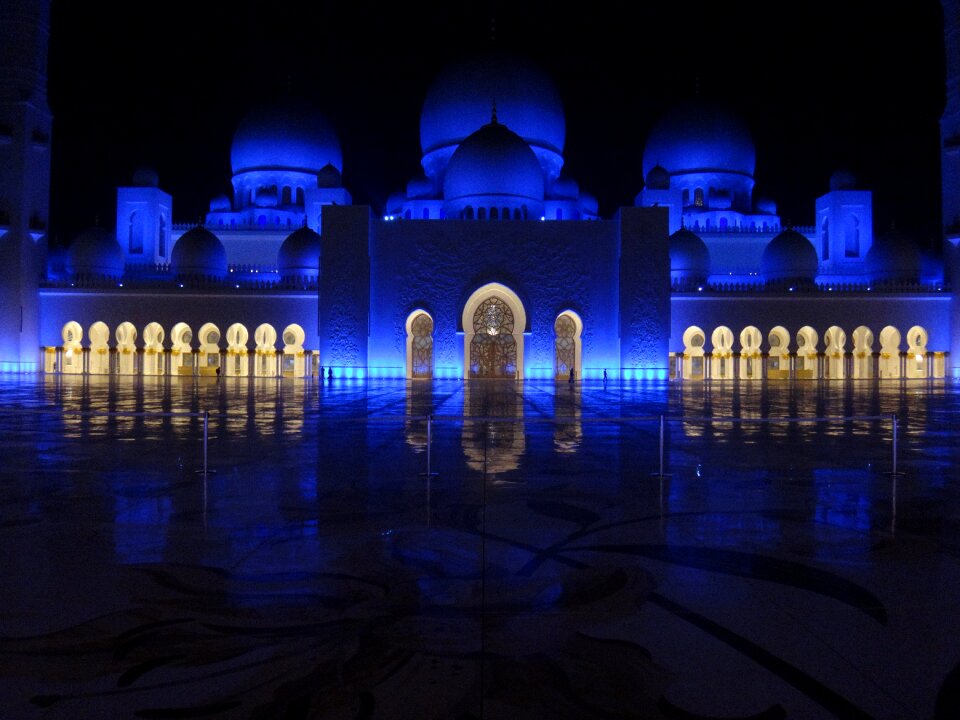 Architecture evening travel
