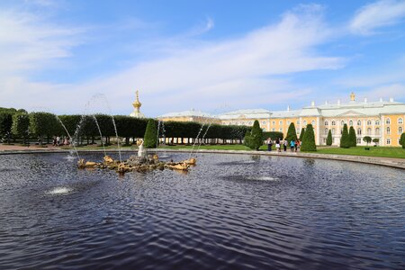 Architecture travel fountain photo