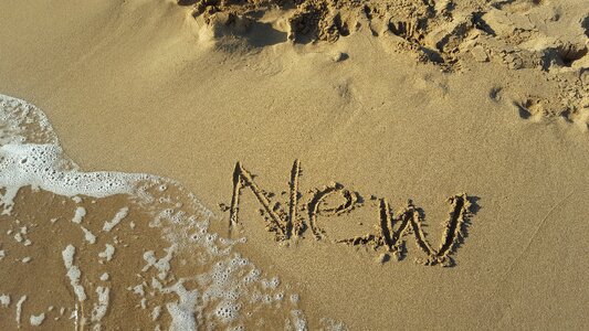 Seashore desert new start