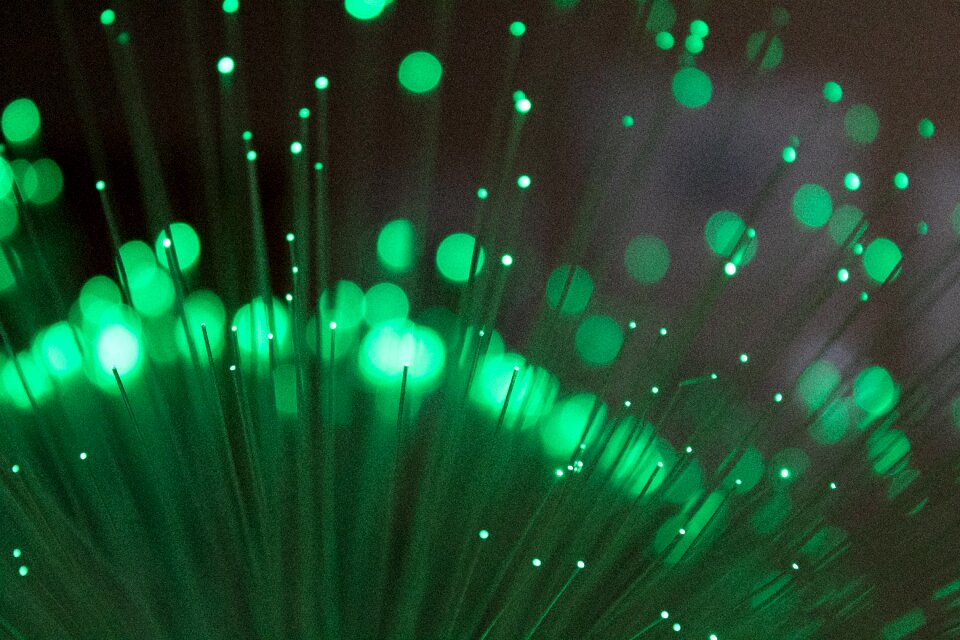 Shining futuristic luminescence