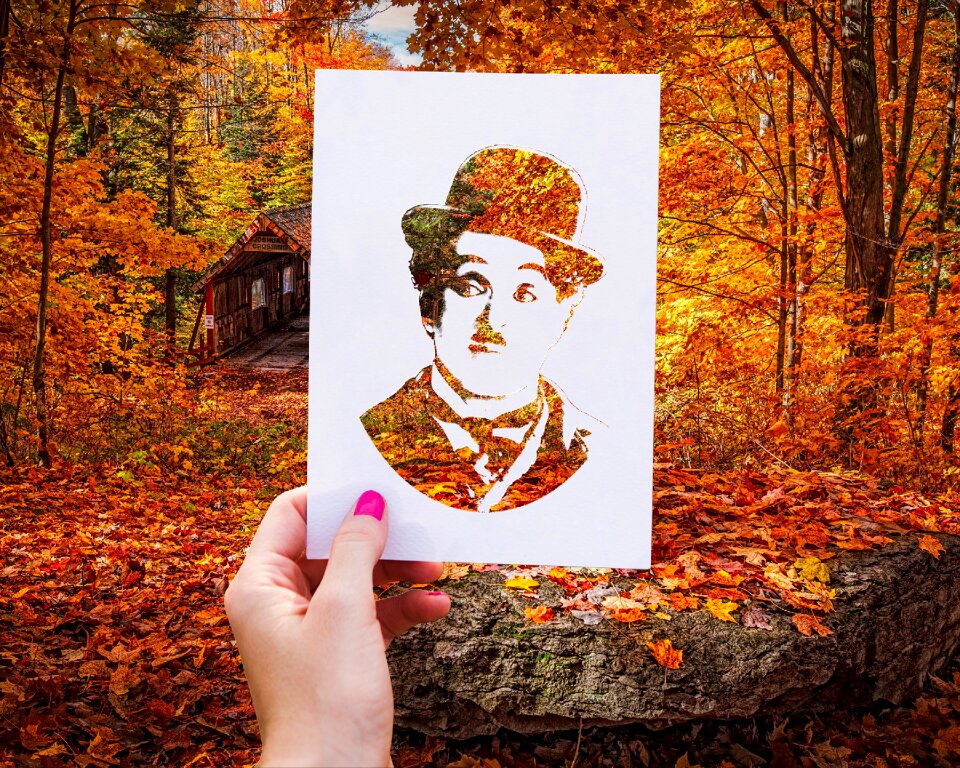 Tree people charlie chaplin