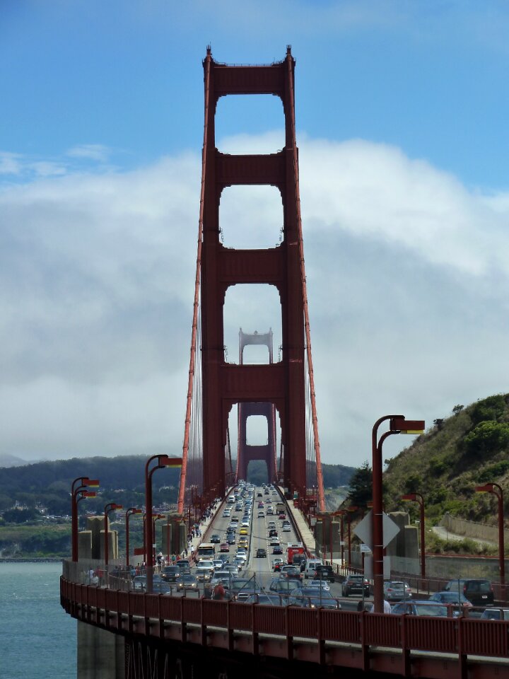 United states california suspension bridge